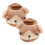 2Paare Warm Gefütterte Plüschpuppe Schuhe Tiermotiv Wintermode 2
