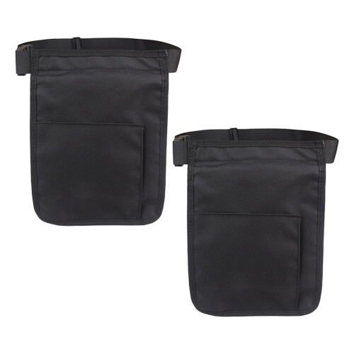 4Stk Robuste Schwarze Nylon Nurse Tool Bag Mit Praktischen Fächern 2
