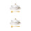 2Ensembles Bols À Cuisson Soupe Blancs, Accessoires Céramique 5
