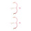 2Sets Herren Kostüm Set Mit Herzspitzenbogen Pfeilen in Pink 7