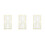 3Stk PVC Schneiderlineale Vielseitig Patchwork DIY Tools 4