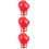 3Stk Modebroschen Herren Boxhandschuh Metall Rot Dekorative Pins 10