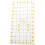 3Stk PVC Schneiderlineale Vielseitig Patchwork DIY Tools 2