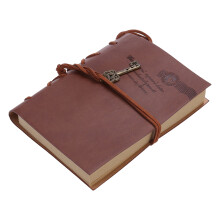 3Pièces Cahier De Voyage Vintage Café Couverture PU Pour