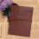 3Pièces Cahier De Voyage Vintage Café Couverture PU Pour 11