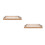 2Stk Robuster Holz Strickrahmen Für Anfänger Schals Decken Bunt Leicht 9