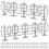 100Pièces Clôture Miniature Jeu Plastique Pour Scène 8