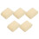 15Pièces Présentation Beige Textile Doux 1