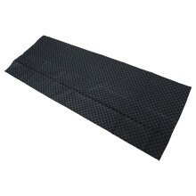 2Pièces Couvre Piano Électrique Noir PU Cuir Protecteur Durable
