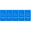 5Stk Behinderten Wc Schild Aus Acryl - Blau, Langlebig, Gut 9