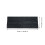 2Pièces Couvre Piano Électrique Noir PU Cuir Protecteur Durable 10