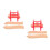 2Ensembles Ponts En Bois Flexibles Accessoires Pour Trains Jouets 4