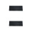 2Pièces Couvre Piano Électrique Noir PU Cuir Protecteur Durable 9