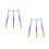 6Pièces Kit Nail Art Durable Pour Designs Précis 6