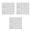 3Pièces Adhésives Puzzle , Facile À Décoller 5