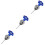 3Pièces Huile Aluminium Bleu Pour Et Transmission 6