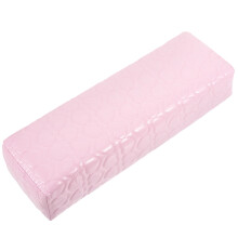 2Pièces Support Main Rose En Cuir PU Confortable Pour Ongles DIY