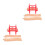 2Ensembles Ponts En Bois Flexibles Accessoires Pour Trains Jouets 6