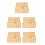 5Pièces Puzzle Bois 3D Maison DIY Éducatif 7