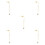 5Pièces Support En Fer Pour Saxophone Clarinette Et Flûte 8