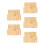 5Pièces Puzzle Bois 3D Maison DIY Éducatif 4