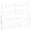 12Pièces Porte-Nom Transparent Pour Bureau Porte Mur 1