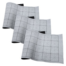 9Pièces Tapis Gris Réutilisable Pour Pratique D'art Calligraphique