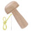 Outil Champignon Bois Multiusage Pour Réparation Trou Couture 1