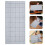 9Pièces Tapis Gris Réutilisable Pour Pratique D'art Calligraphique 9