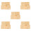 5Pièces Puzzle Bois 3D Maison DIY Éducatif 9