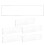 12Pièces Porte-Nom Transparent Pour Bureau Porte Mur 9