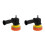 2Ensembles Accessoires Outil Noir Solide 4