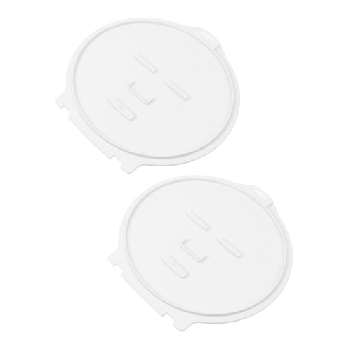 8Pièces Plateau Rigide Masques DIY ABS Moules Réutilisables