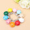 10Pièces Bois Bébé Couleur Variée 3