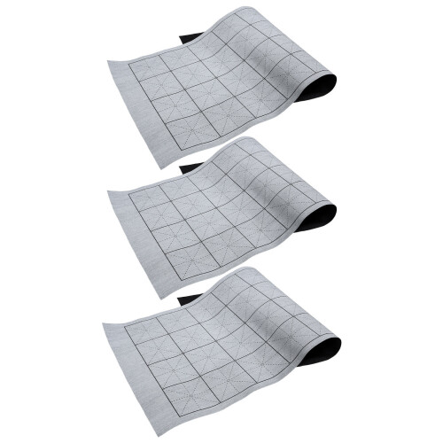 9Pièces Tapis Gris Réutilisable Pour Pratique D'art Calligraphique 1