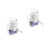 2Pièces Déshumidificateur Air USB 500Ml Compact Bureau Chambre 8