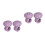 4Pièces Coussin Poignet Couture Violet Elastique Couturières Créatives 4