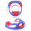 2Pièces Siège Enfants , PVC Durable Avec Poignées Faciles 8