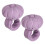4Pièces Coussin Poignet Couture Violet Elastique Couturières Créatives 2