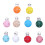 10Pièces Bois Bébé Couleur Variée 6
