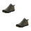 2Pièces Bottes Enfants Hiver Vert Fourrure Douce Semelle Épaisse 3
