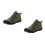 2Pièces Bottes Enfants Hiver Vert Fourrure Douce Semelle Épaisse 6