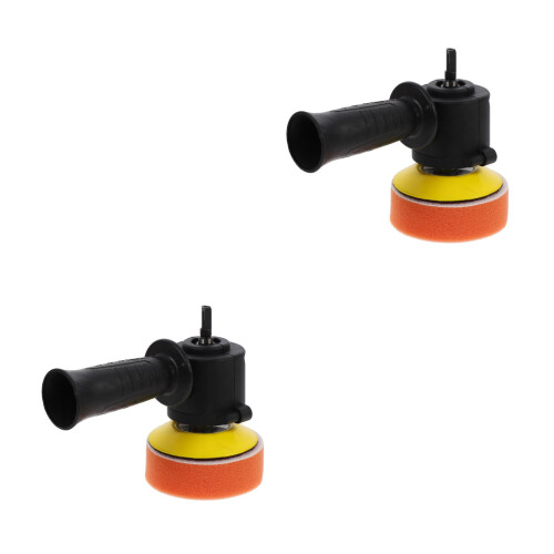 2Ensembles Accessoires Outil Noir Solide 2