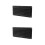 2Pièces Couvre-Bouches D'aération ABS Noires Pour Et Bateau 8