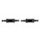 2Ensembles Boîtier Taper Stable Acier Bas Carbone Noir 6
