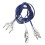 2Pièces Cordon Électrique Escrime PVC Compatible Épée Foil 1