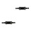 2Ensembles Boîtier Taper Stable Acier Bas Carbone Noir 5