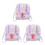 3Pièces Sac À Mini En Tissu Pour Et Accessoires 8