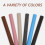 6Pièces Kit Réparation Bois Cire Colorée Pour Rayures Trous 7