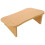 2Pièces Support Pied Bois Kaki Ergonomique Pour Et 1